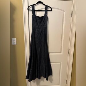 GABRIELA HEARST
100% linen Denim style Dress -  size 38/2